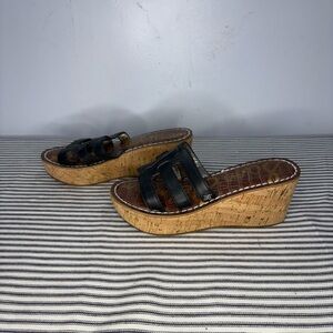 Women's Sam Edelman Cork Wedges Size 5.5